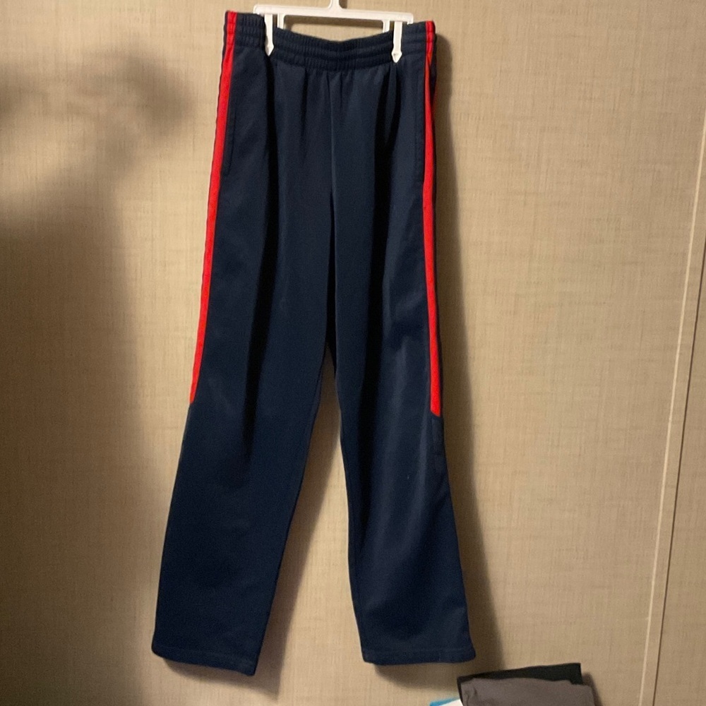 Tek Gear Navy and Red Kids Joggers